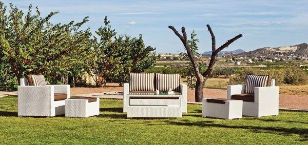 muebles de mimbre o rattan