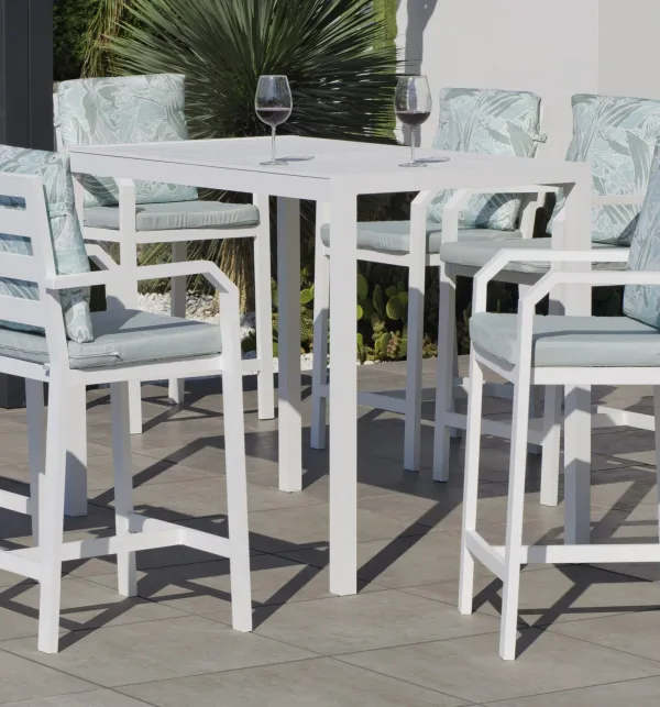 Mesa de cóctel para jardín de aluminio Stanley