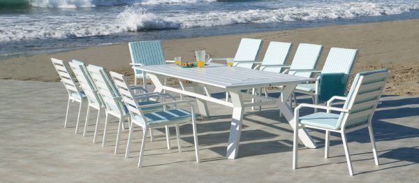 Conjunto comedor para exterior Olimpia - Caravel 240/10