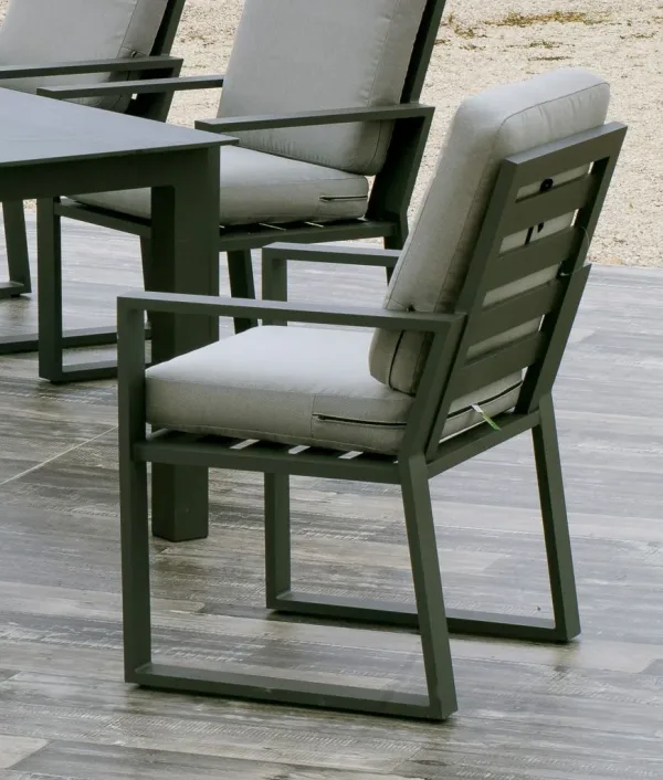 Sillón para exterior de aluminio Bolonia