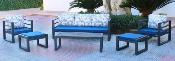 Conjunto de exterior en aluminio Bogotá 10