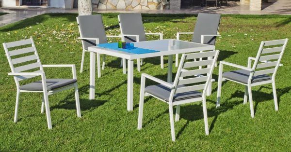 Conjunto de sillas con brazos Palma