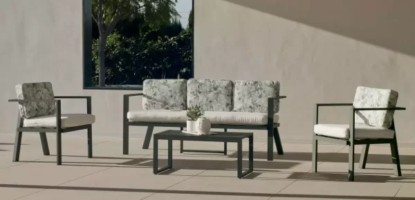 Set para jardín de aluminio Azores 8