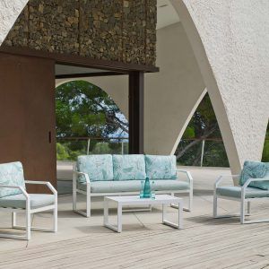 Set de muebles elegantes para terraza y jardín Elsa