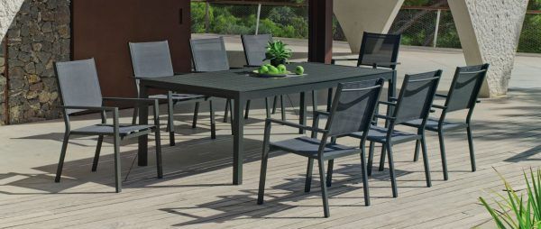 Set de comedor para exterior Palma - Roma 200/8