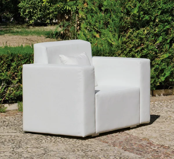 Sillón impermeable piel náutica Comtess