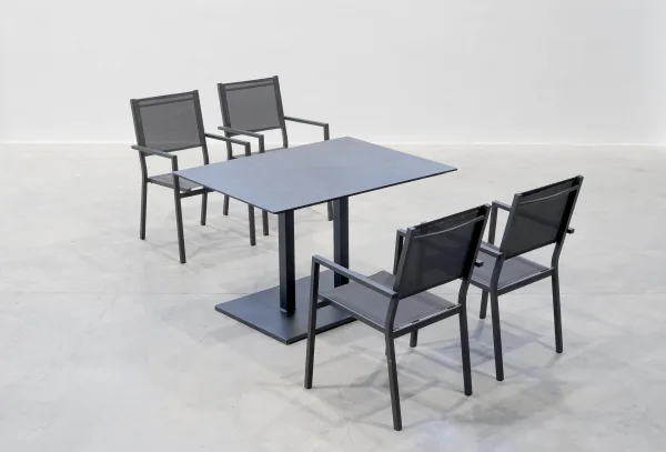 Mesa rectangular para hostelería Brisol