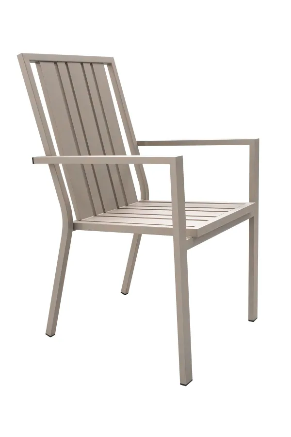 Sillón escandinavo de aluminio Paola