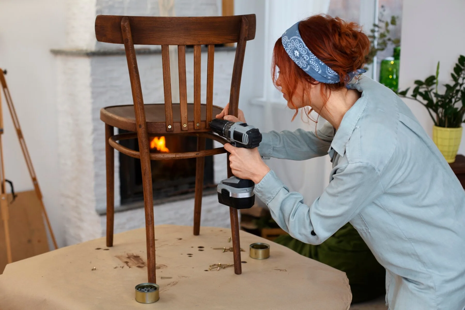 reparar muebles de jardin