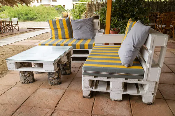 homemade pallet furniture in the garden in summer 2025 03 23 21 58 05 utc 1 1