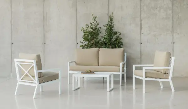 Conjunto elegante terraza nórdico Dounvil 7