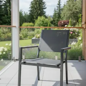 Silla de aluminio y cuerda Moasis