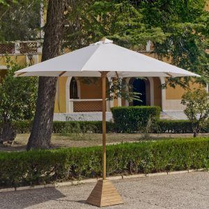 Parasol en madera de teca Beverly